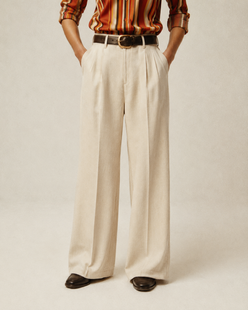 Pleated wide leg pant at Rally Shopping